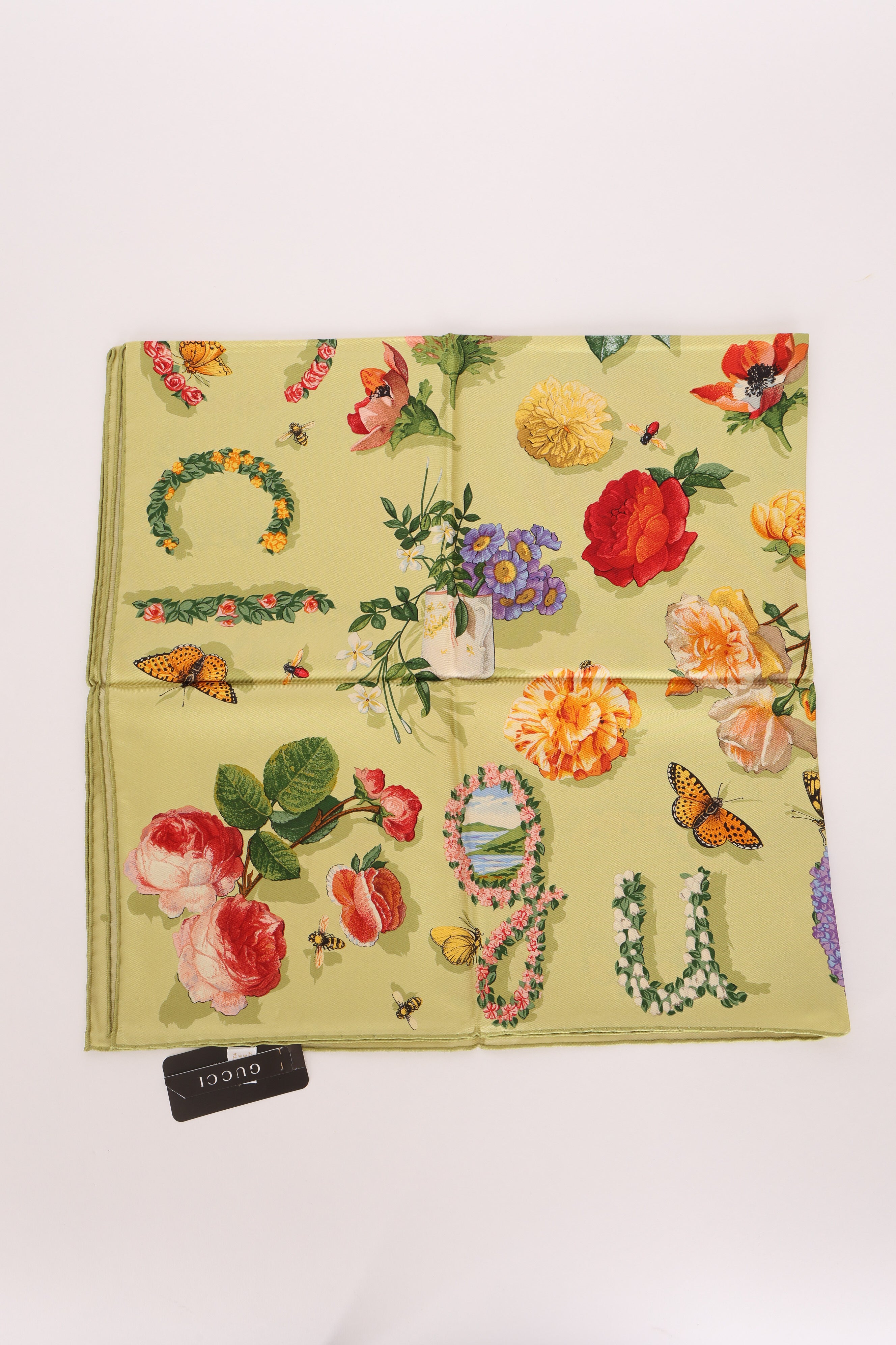 Gucci Floral Scarf