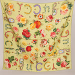 Gucci Floral Scarf