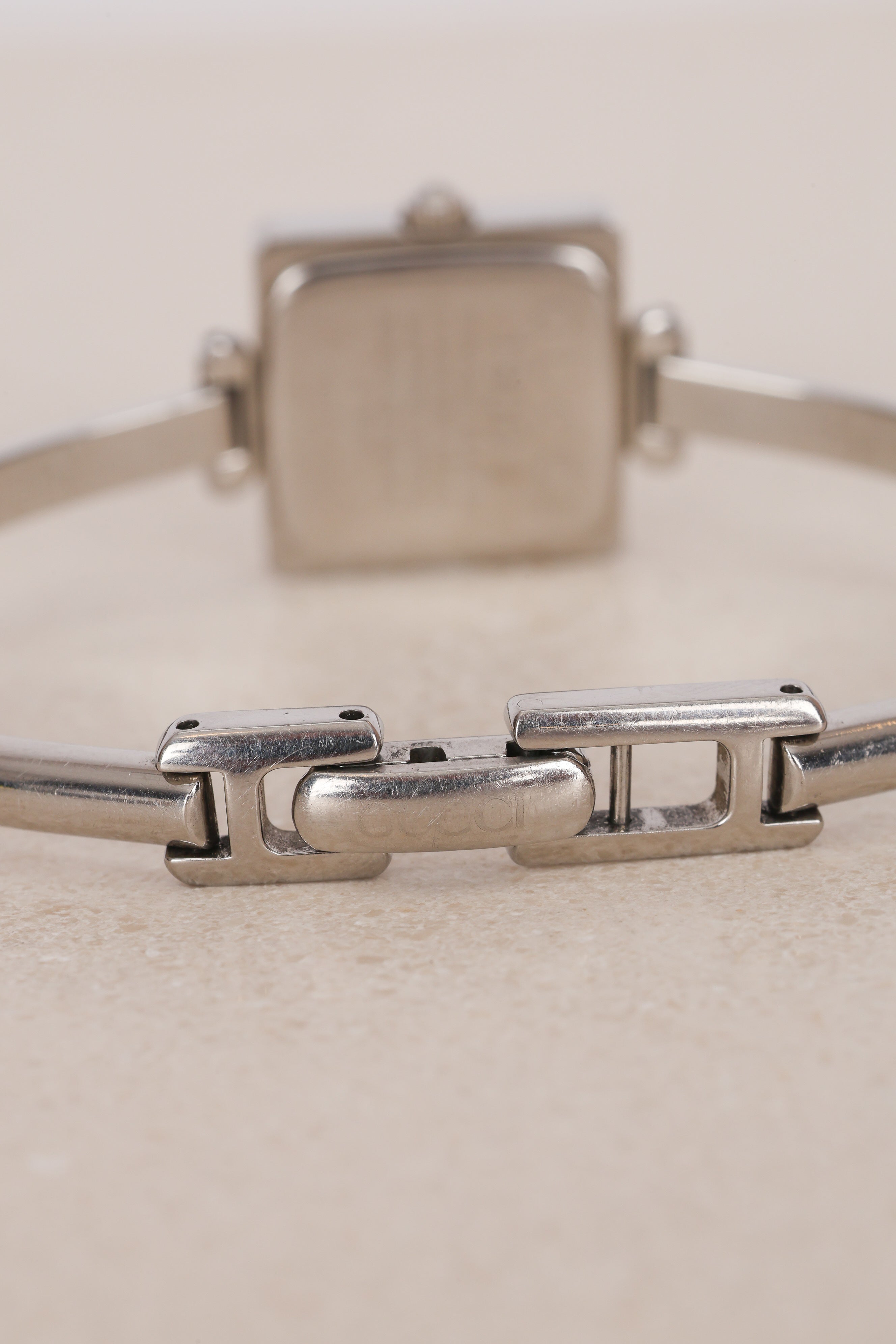 Gucci 1900L Square Stainless Steel Watch 19mm