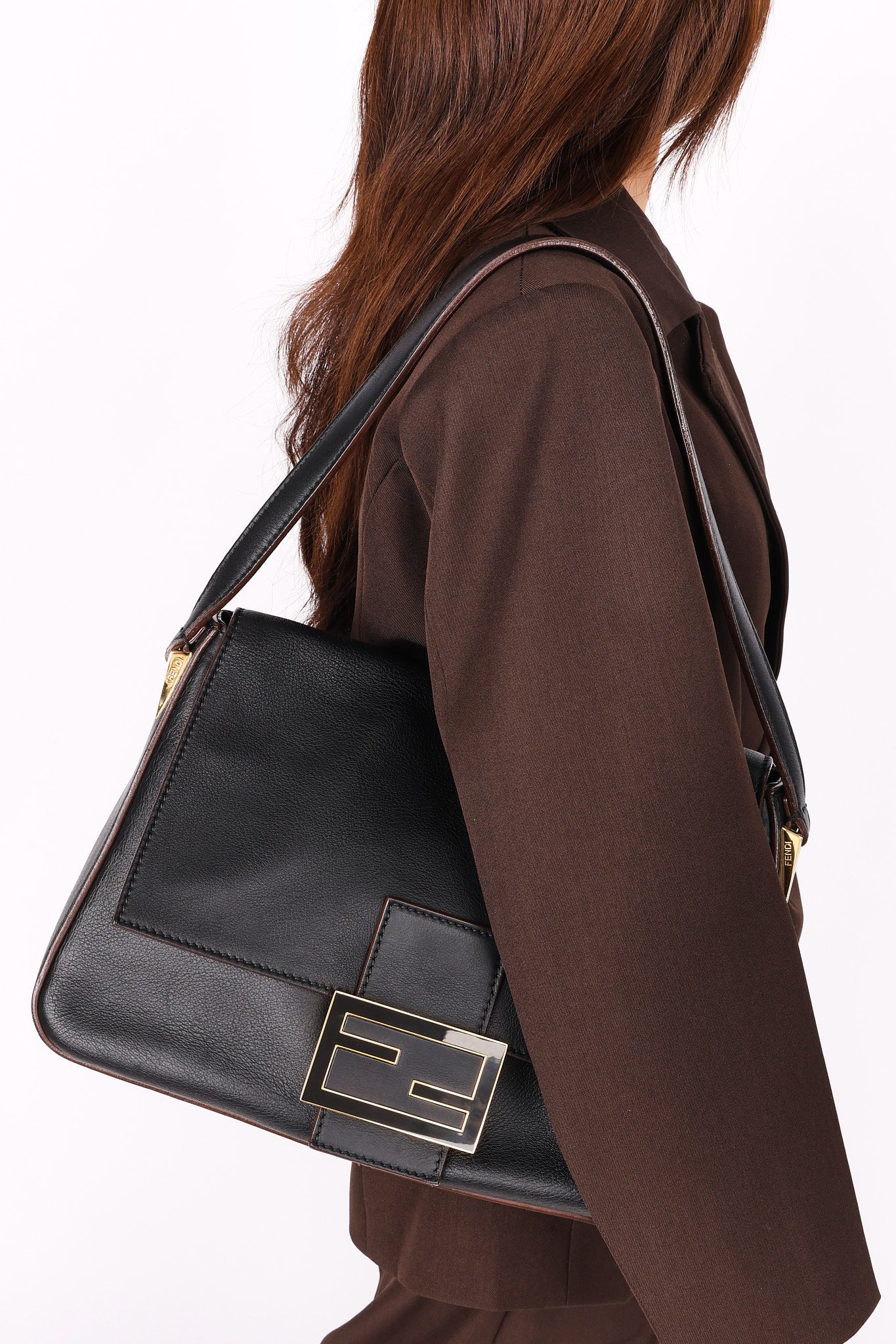 Fendi Mamma Forever Baguette GHW