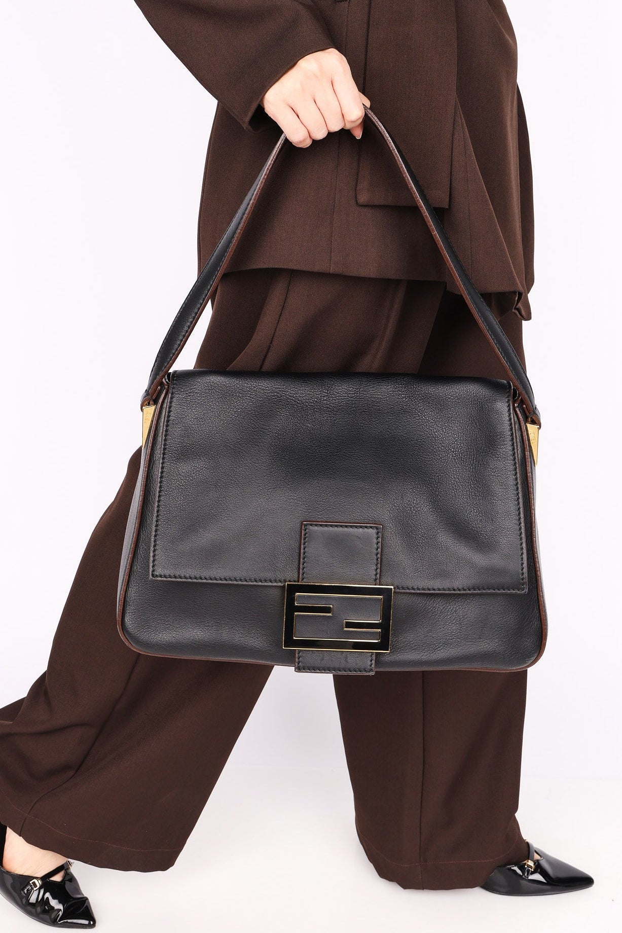 Fendi Mamma Forever Baguette GHW