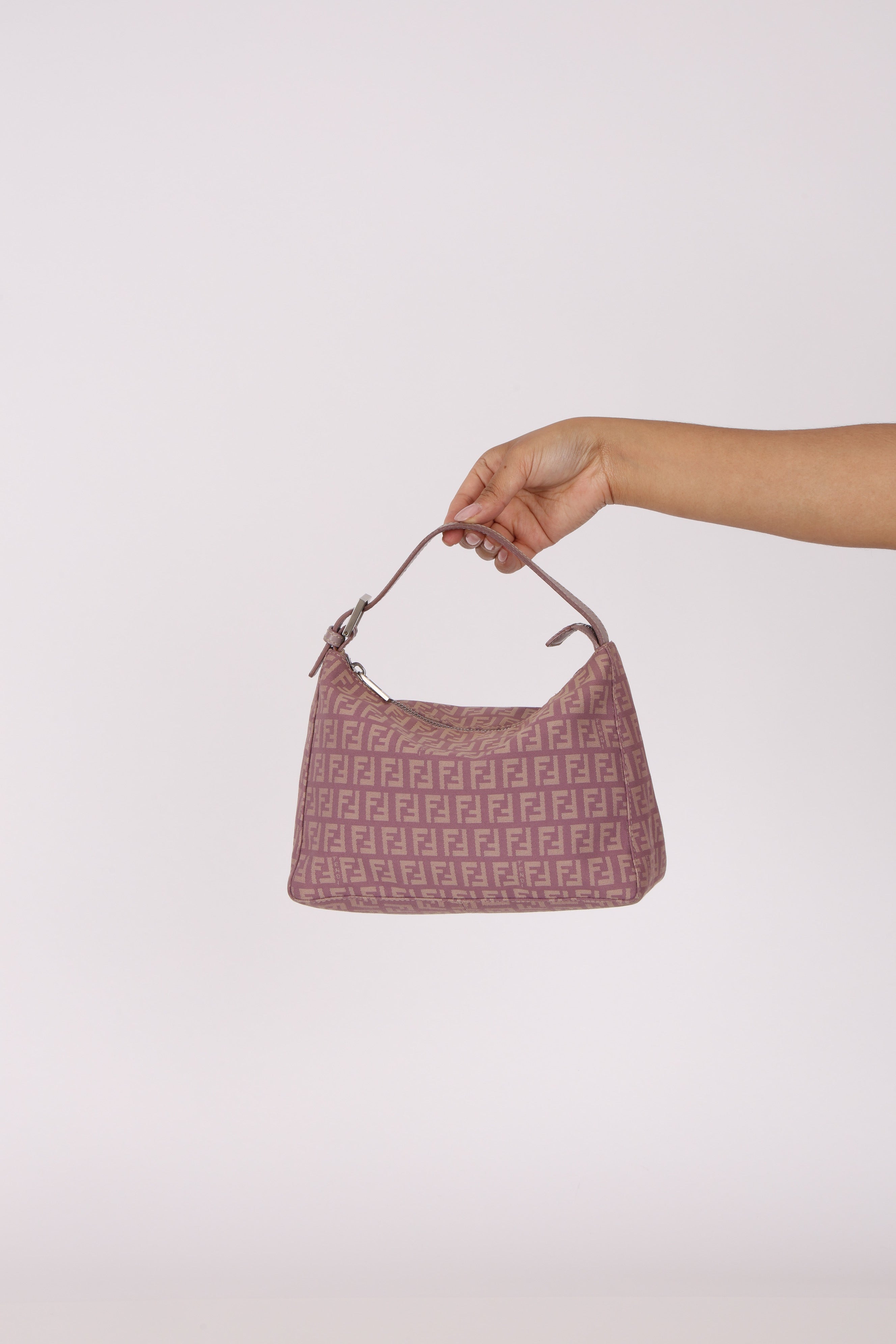 Fendi Lilac Zucchino Pouch