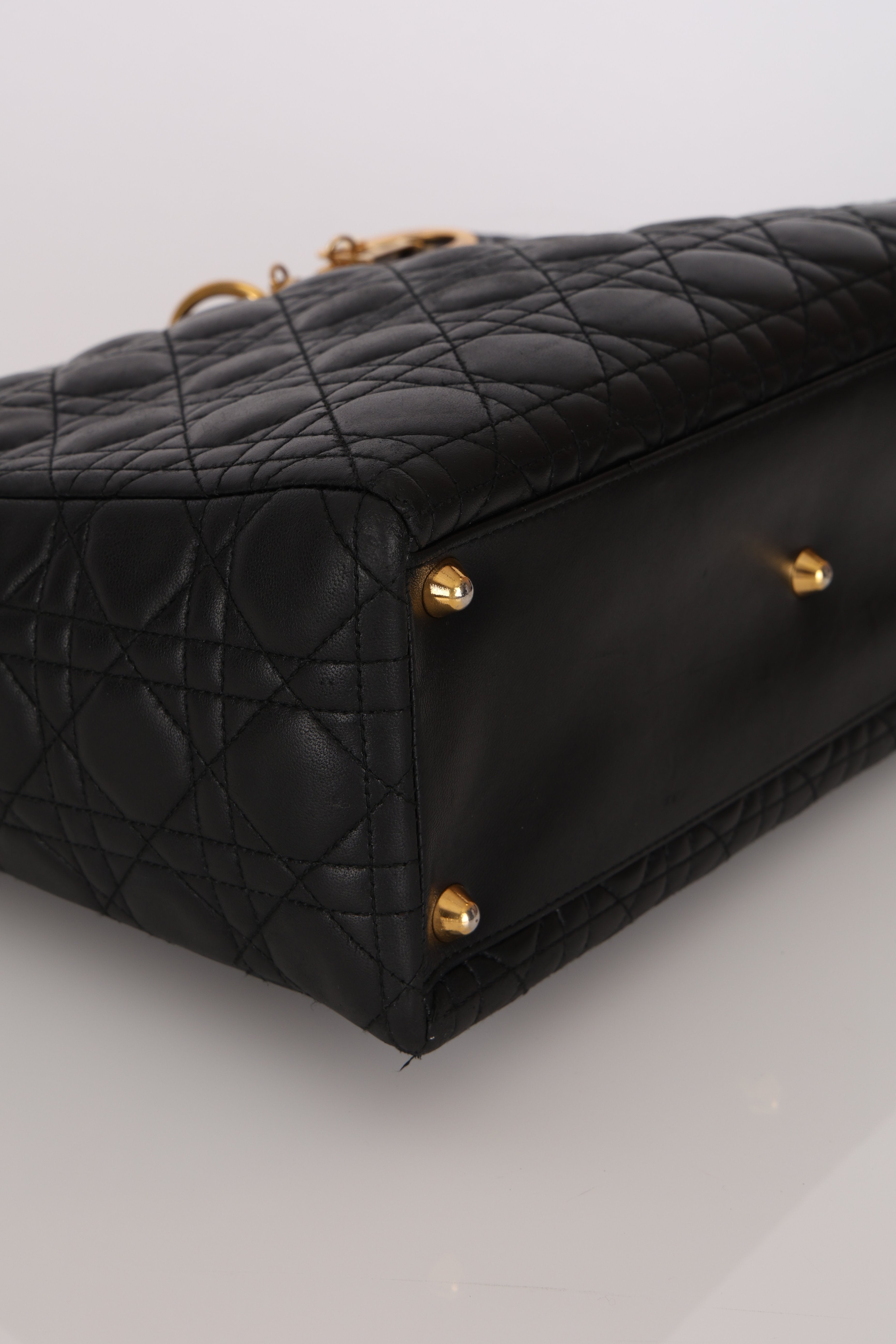 Dior Large Lady Black Lambskin