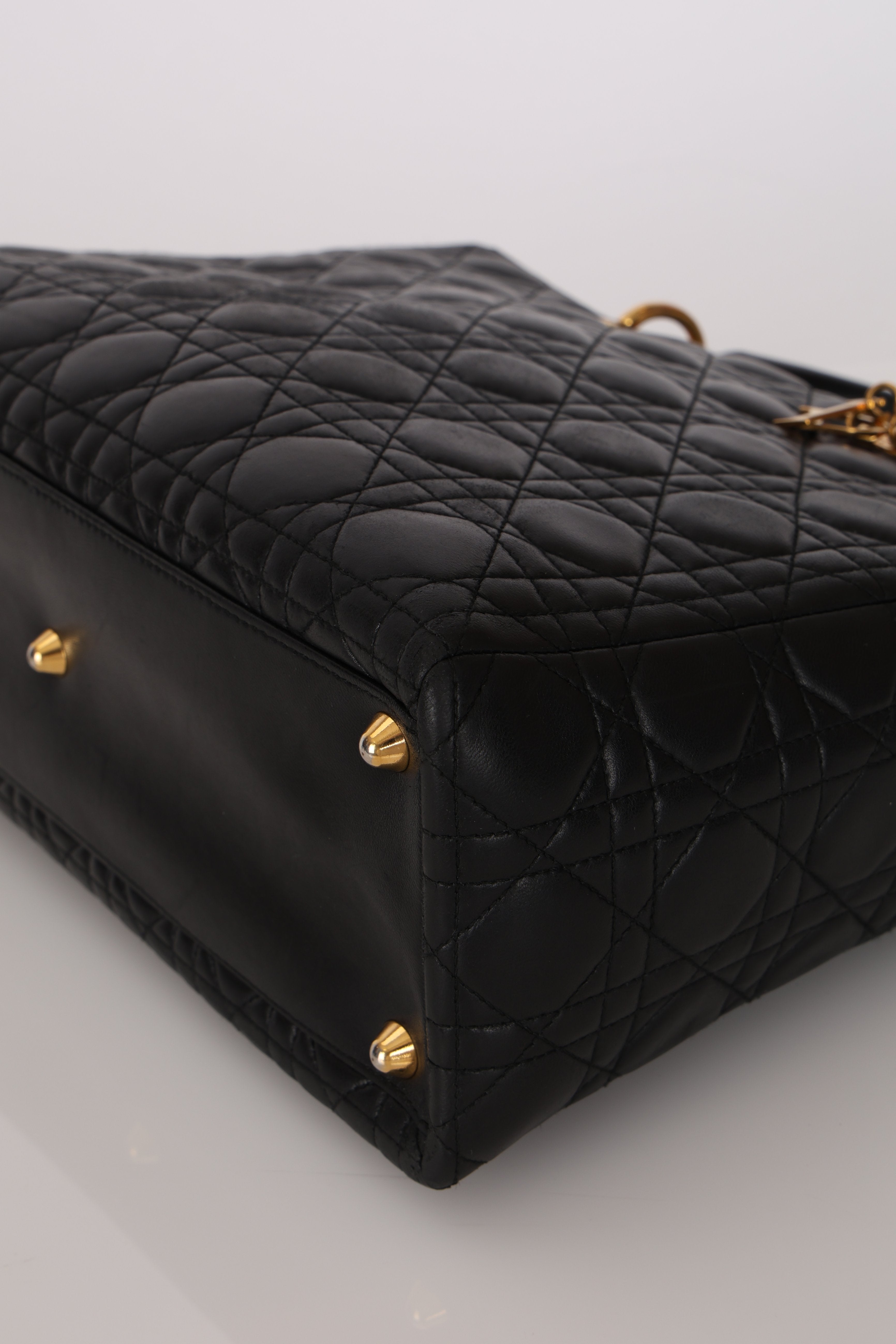 Dior Large Lady Black Lambskin