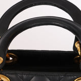 Dior Large Lady Black Lambskin