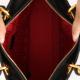 Dior Large Lady Black Lambskin