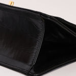 Chanel East West Single Flap Black Patent 2012 GHW