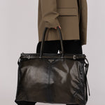 Prada X-Large Bonnie Tote Olive Antiqued Leather (DONE)