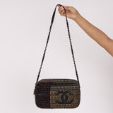 Chanel Paris-Dallas CC Camera Bag Multicolor Tweed 2011 RHW (DONE)