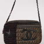 Chanel Paris-Dallas CC Camera Bag Multicolor Tweed 2011 RHW (DONE)