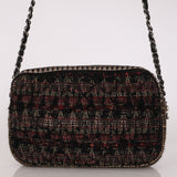 Chanel Paris-Dallas CC Camera Bag Multicolor Tweed 2011 RHW (DONE)