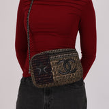 Chanel Paris-Dallas CC Camera Case Multicolor Tweed 2011 ASHW