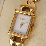 Gucci Square Gold 1800L Watch