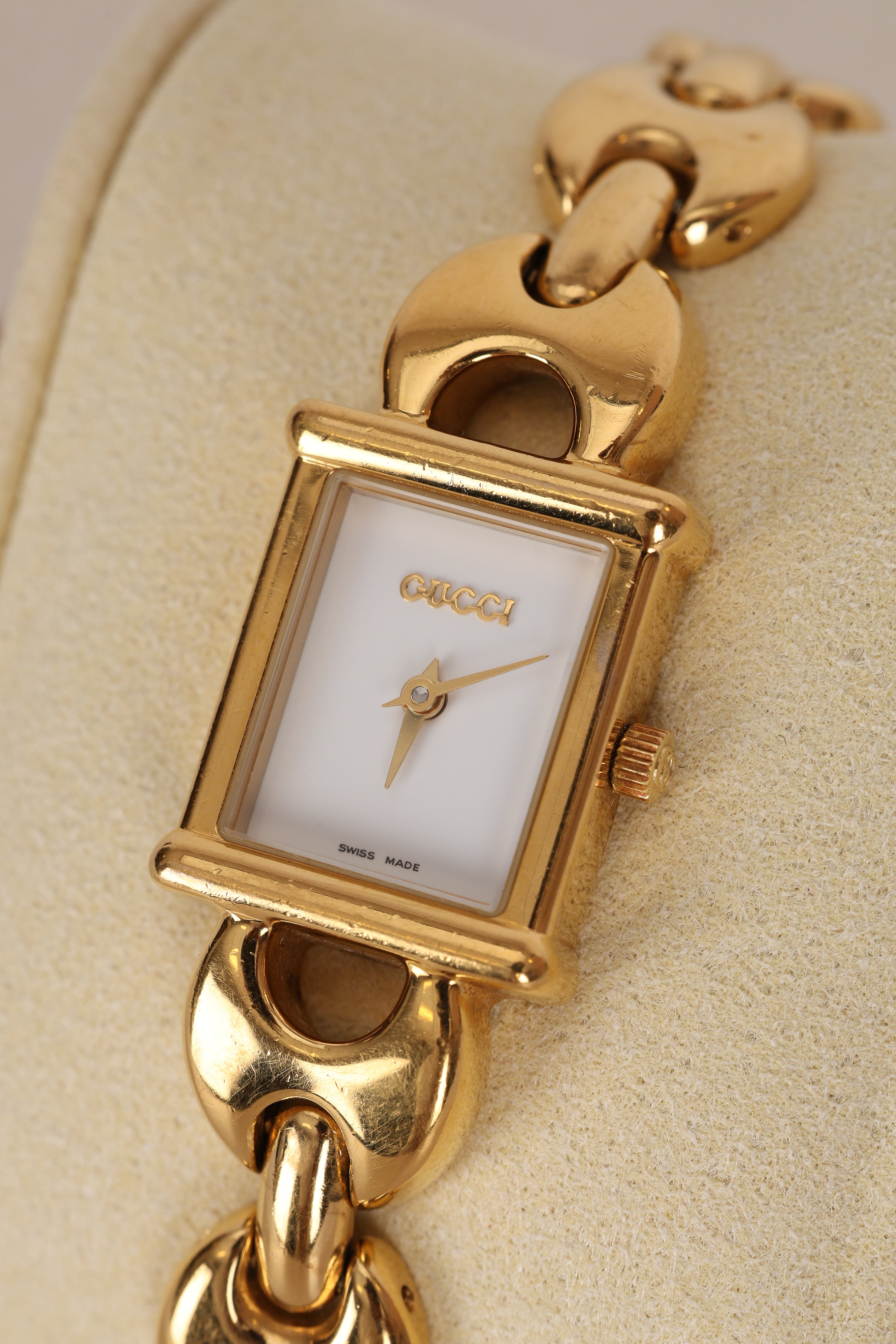 Gucci Square Gold 1800L Watch