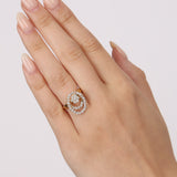 18K Gold Diamond Ring