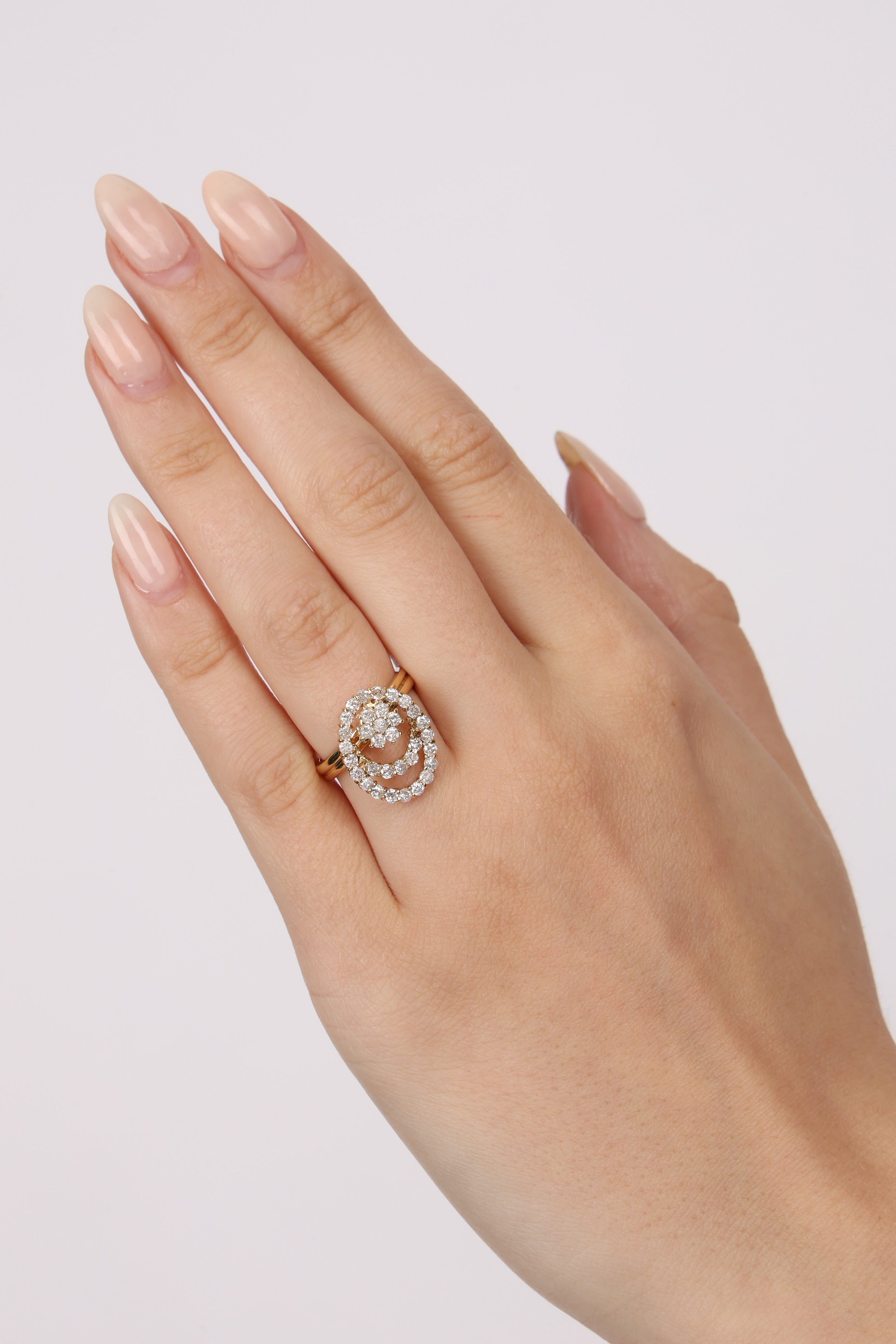 18K Gold Diamond Ring