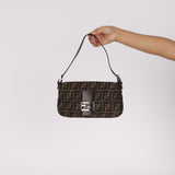 Fendi Zucca Baguette Bag