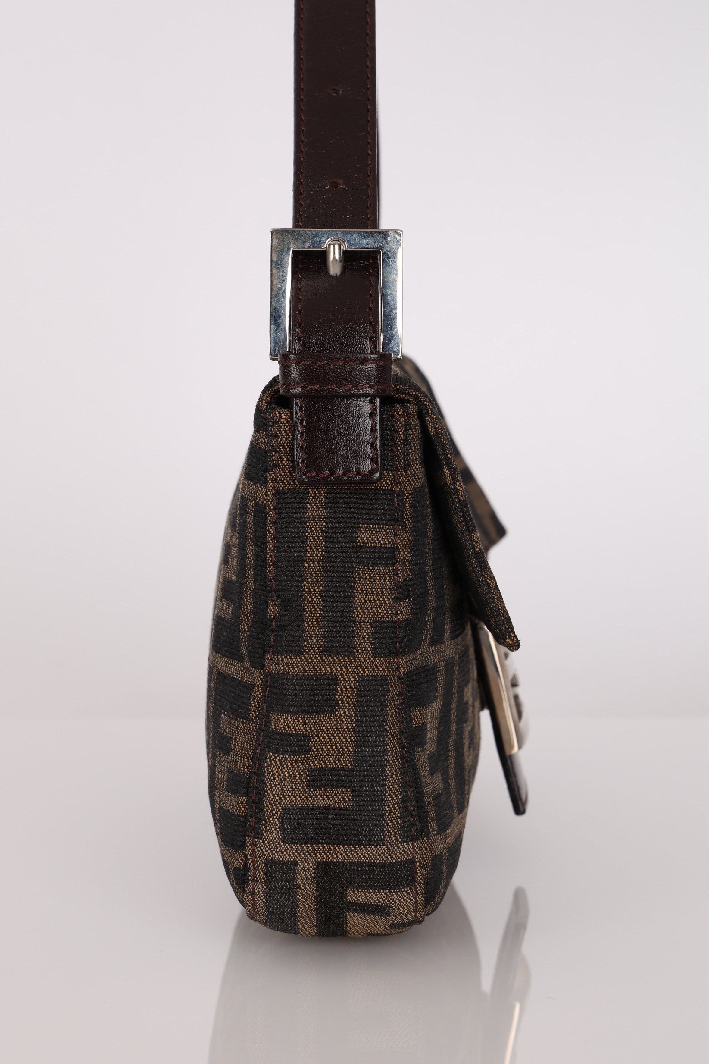 Fendi Zucca Baguette Bag