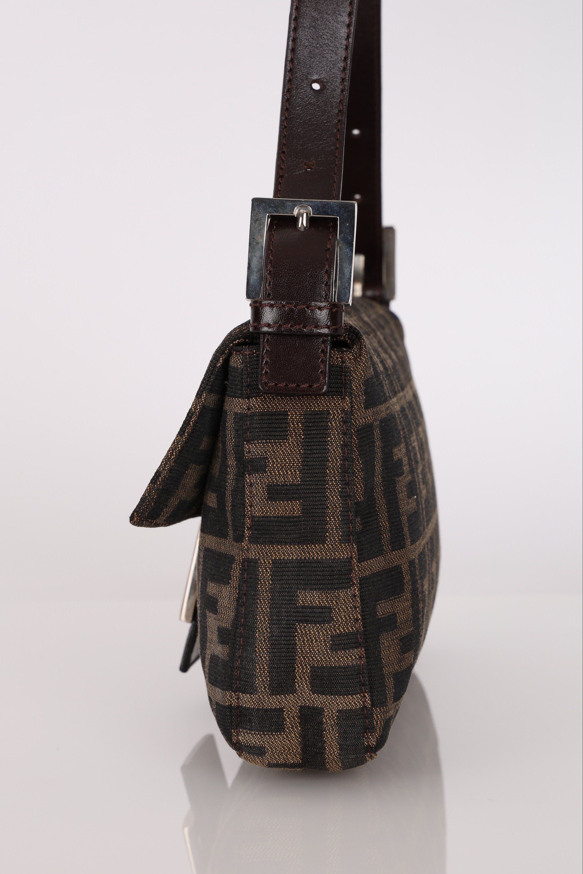 Fendi Zucca Baguette Bag
