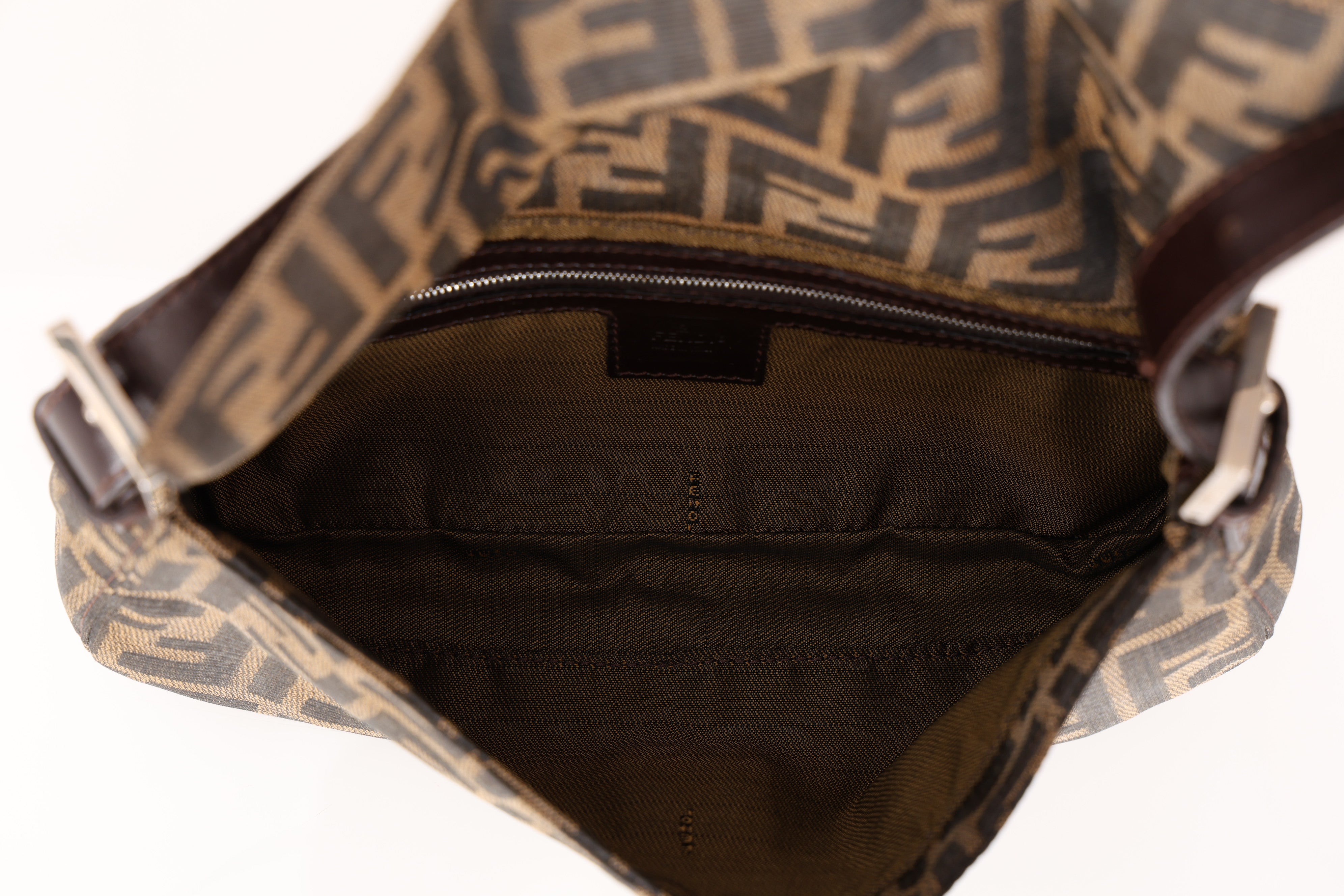 Fendi Zucca Baguette Bag