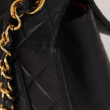 Chanel Maxi Classic Single Flap Black Lambskin 24K GP