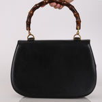 Gucci Leather Bamboo Top Handle Bag