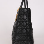 Dior Large Lady Black Lambskin 2016