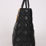 Dior Large Lady Black Lambskin 2016