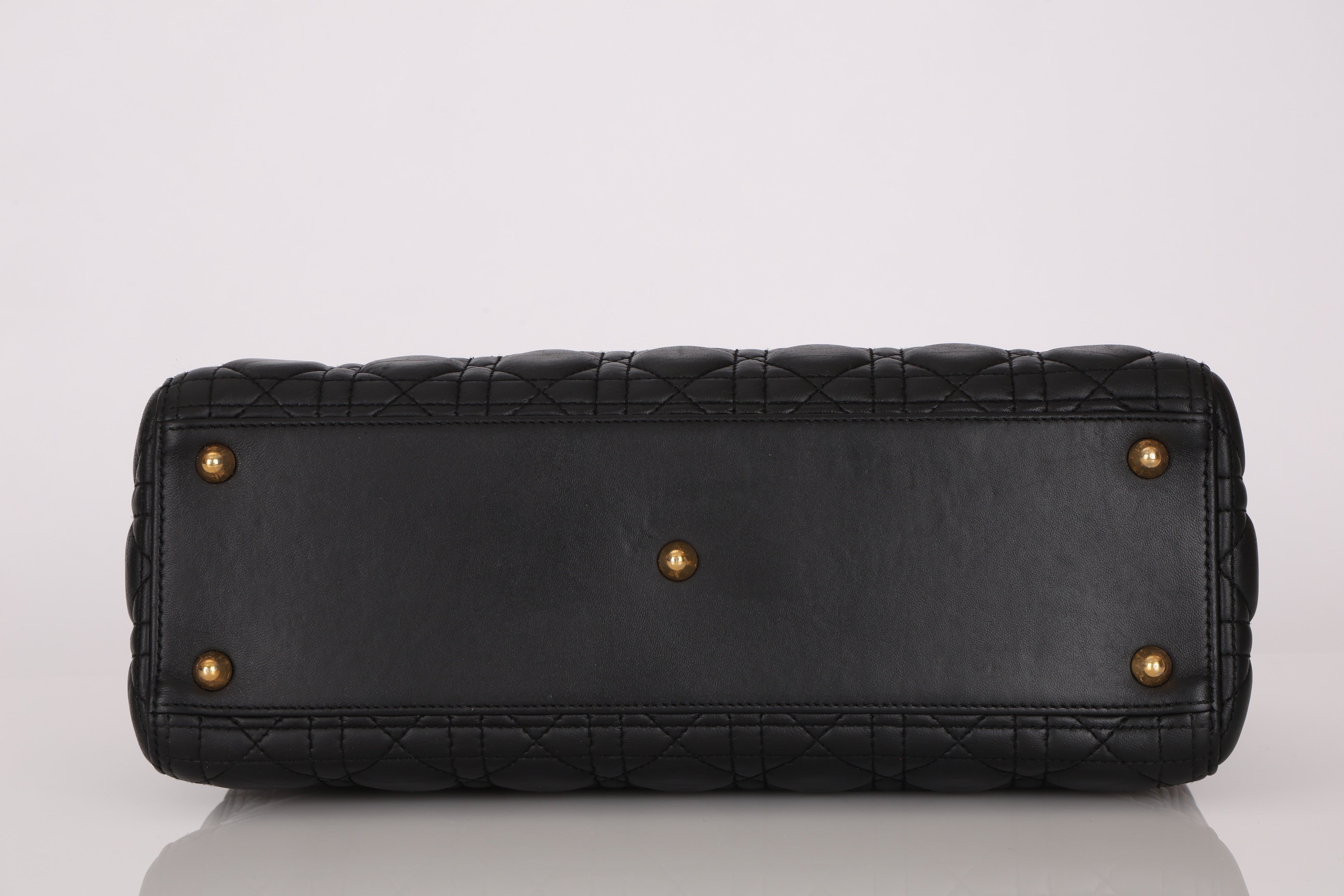 Dior Large Lady Black Lambskin 2016