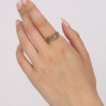 18K Gold Diamond Ring