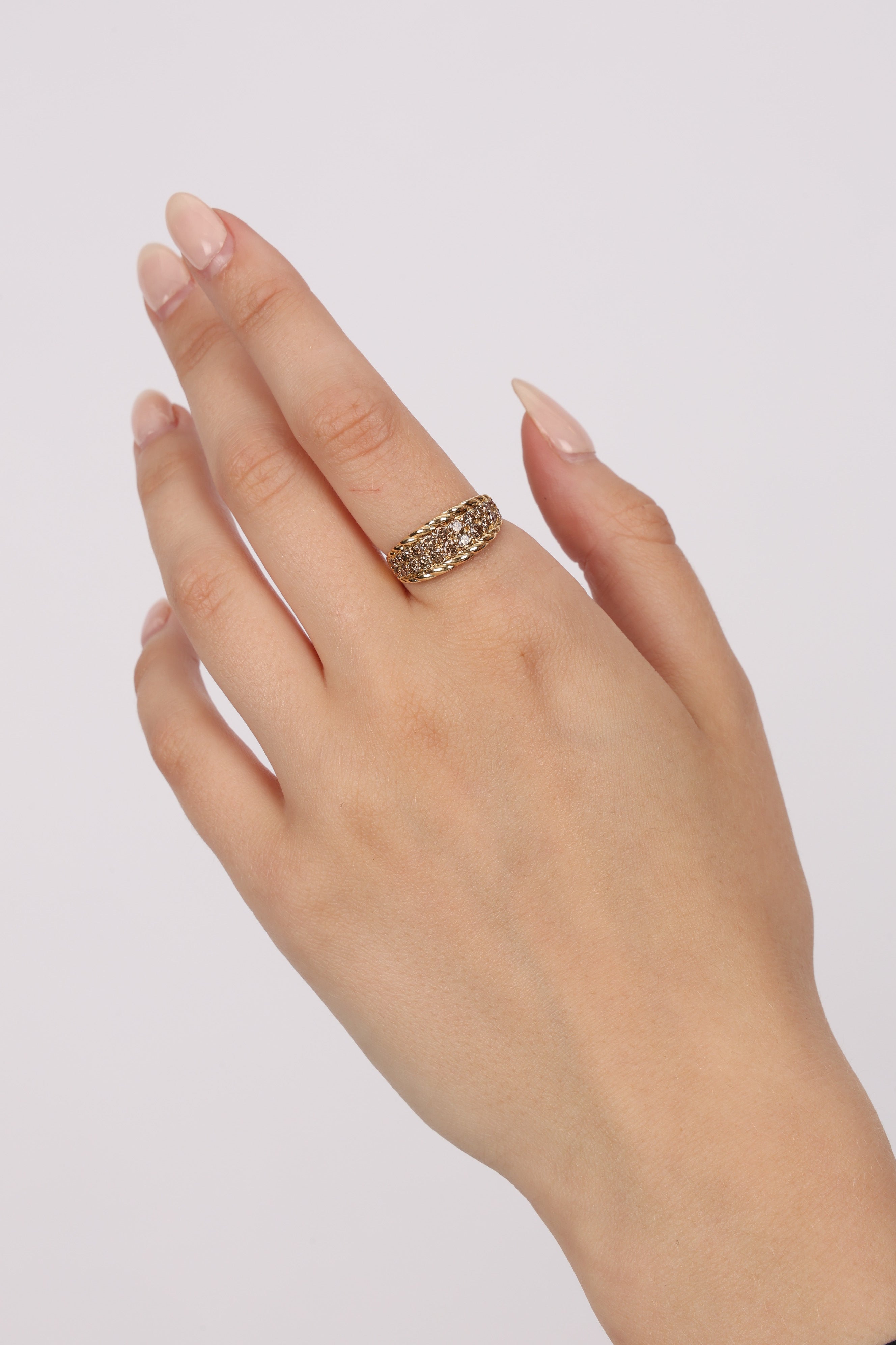 18K Gold Diamond Ring