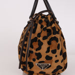 Prada Cavallino Bag Ponyhair Leopard Print