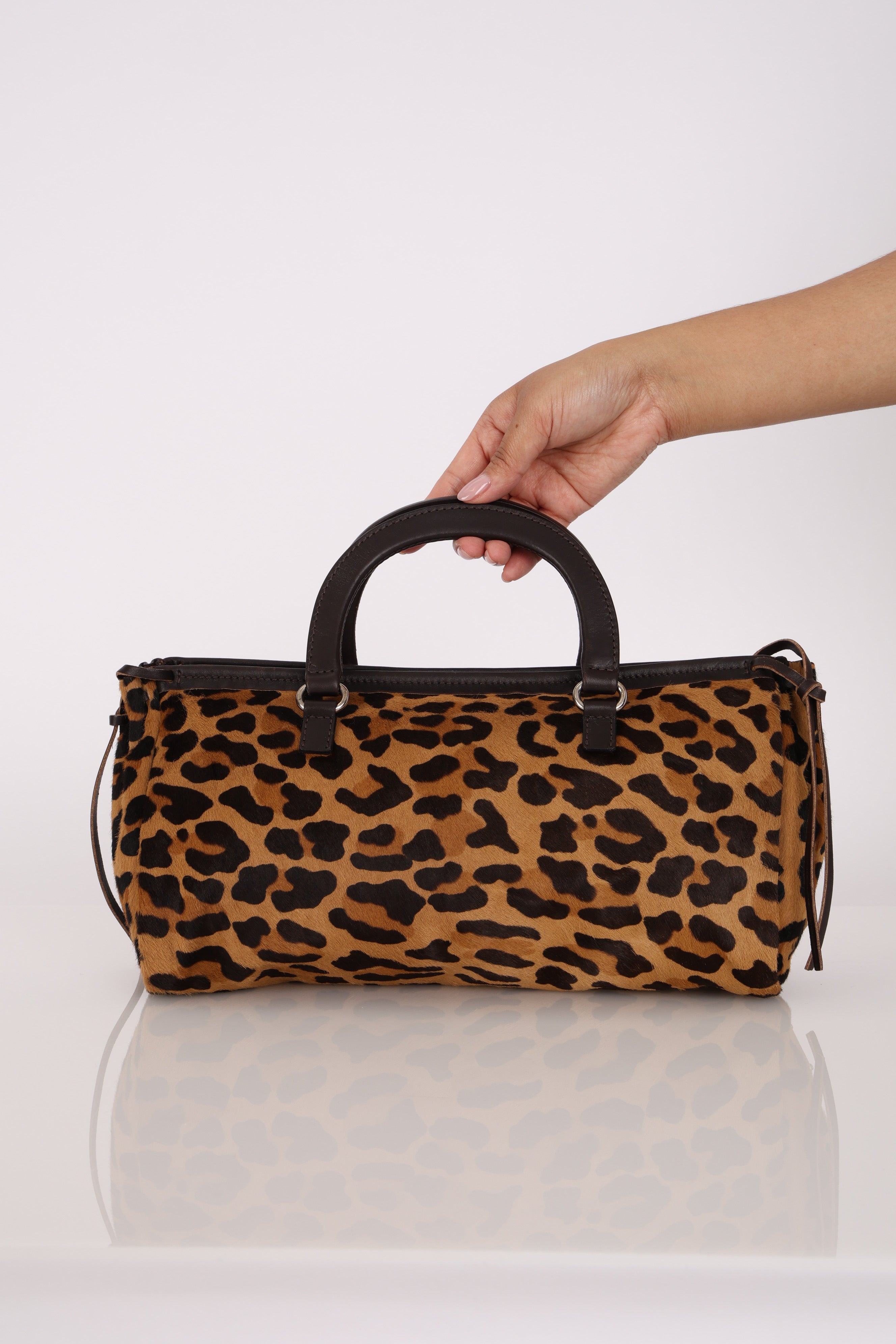 Prada Cavallino Bag Ponyhair Leopard Print
