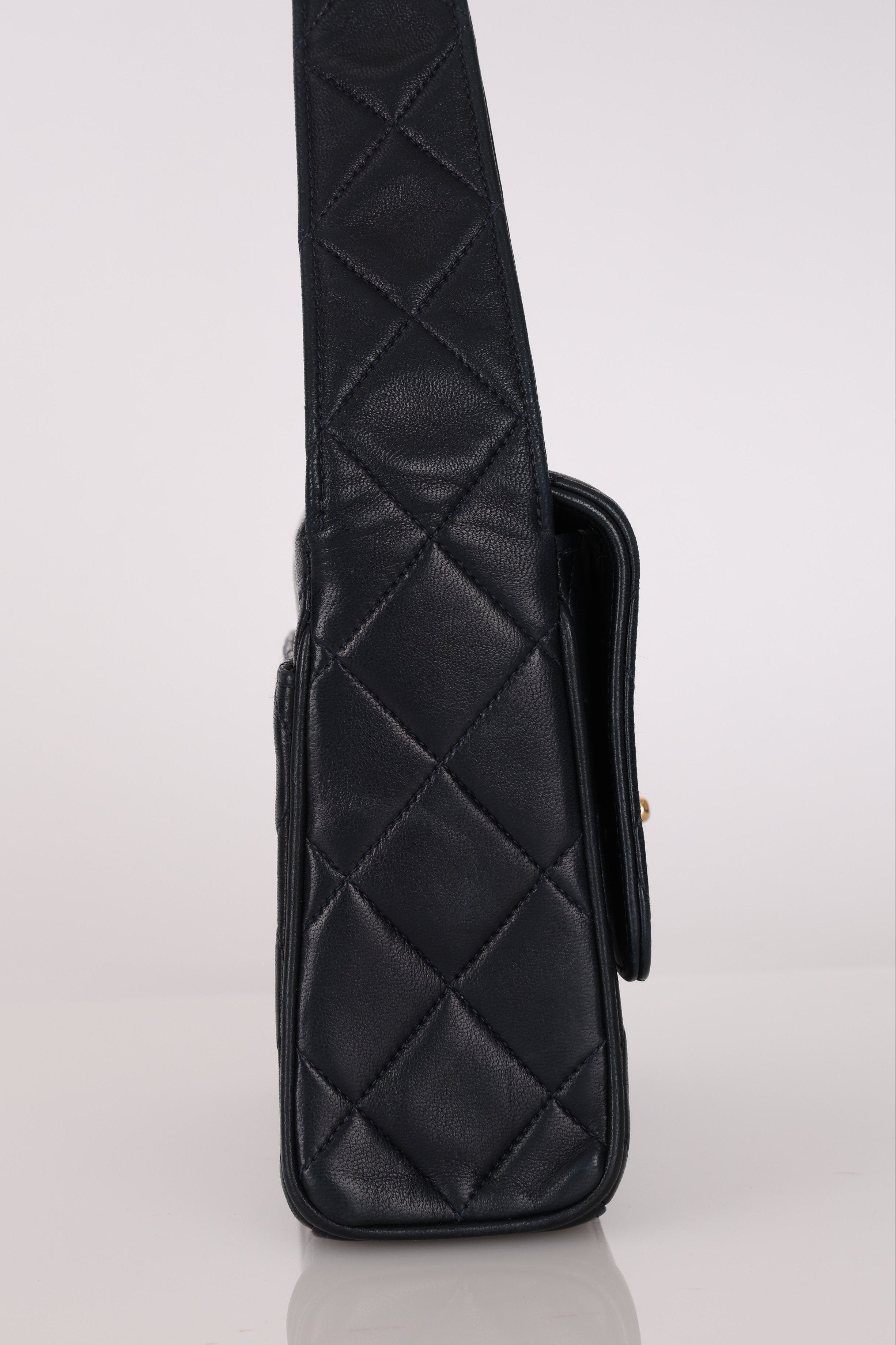 Chanel Coco Crush Shoulder Bag Black Lambskin GHW