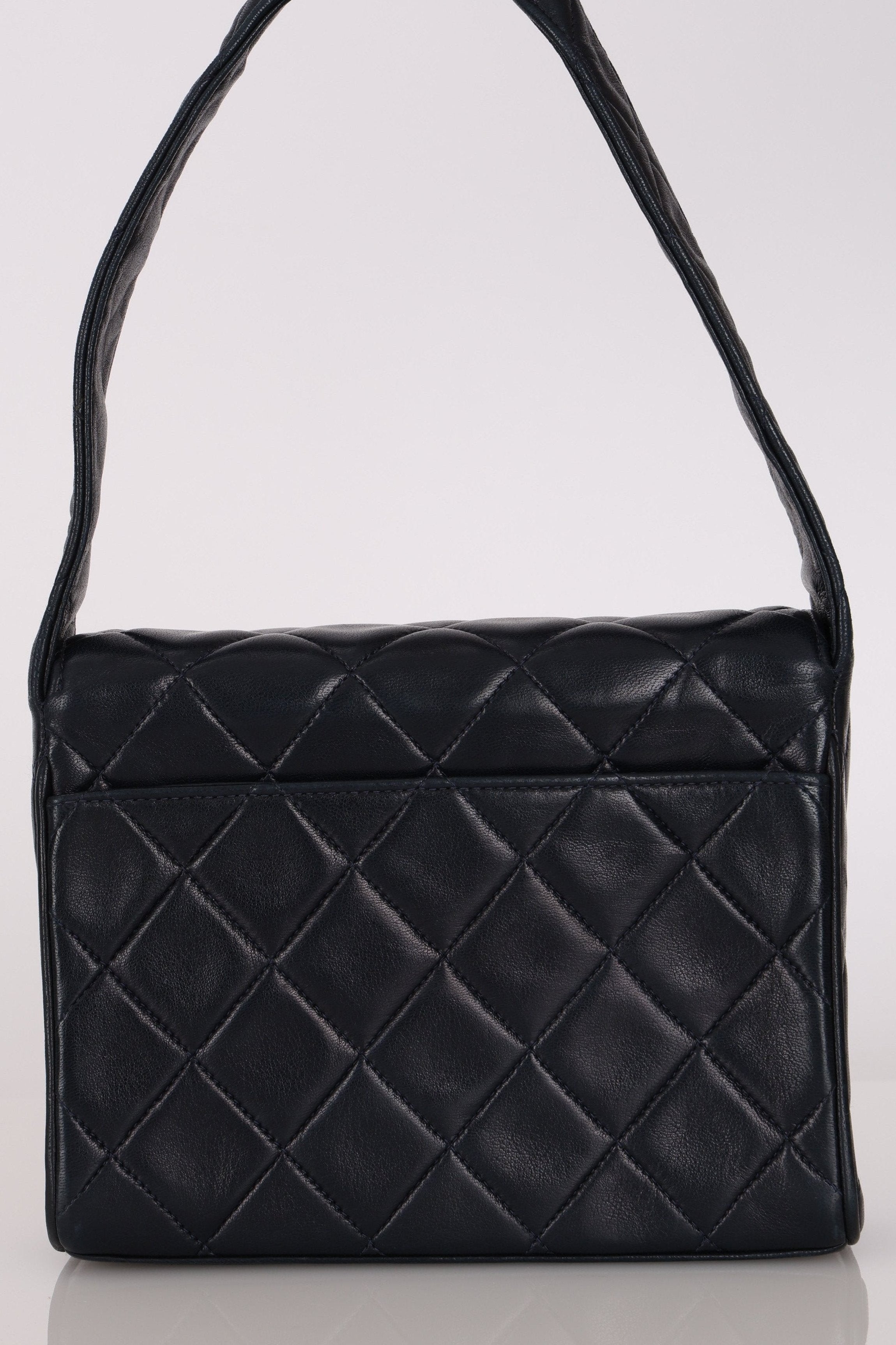 Chanel Coco Crush Shoulder Bag Black Lambskin GHW