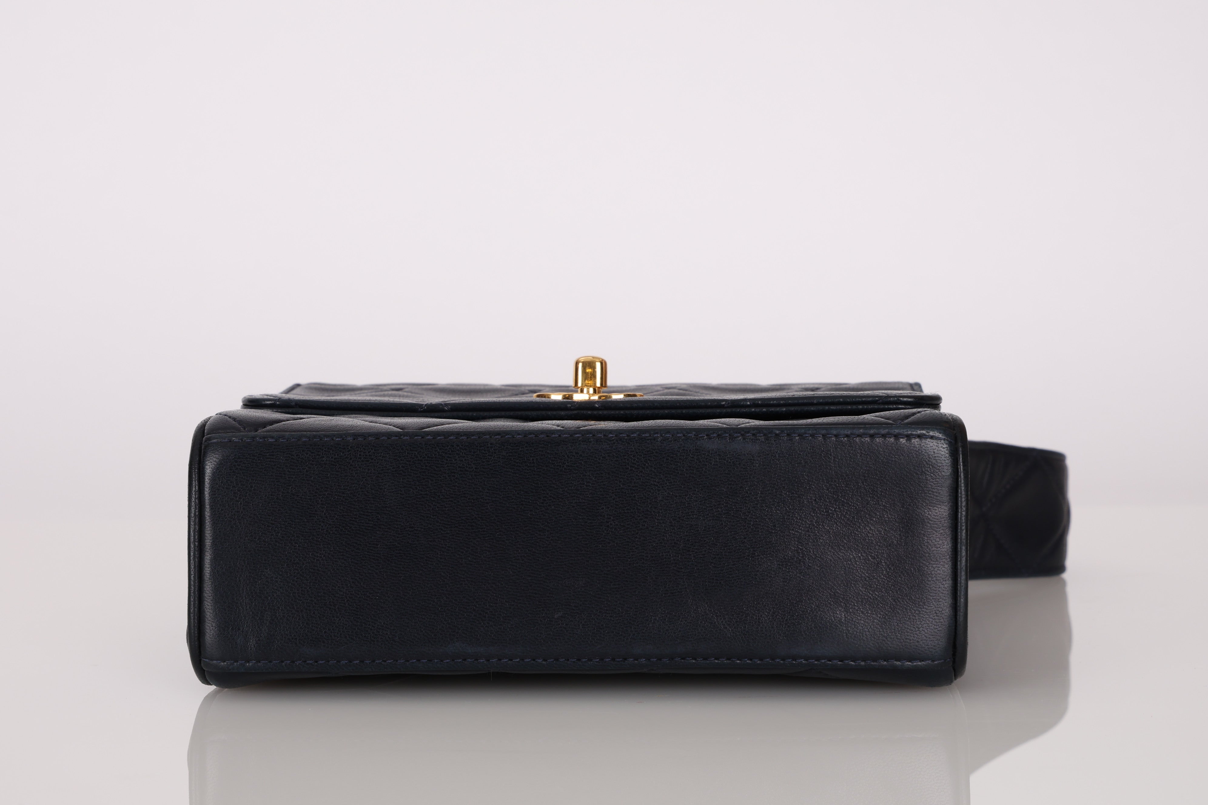 Chanel Coco Crush Shoulder Bag Black Lambskin GHW