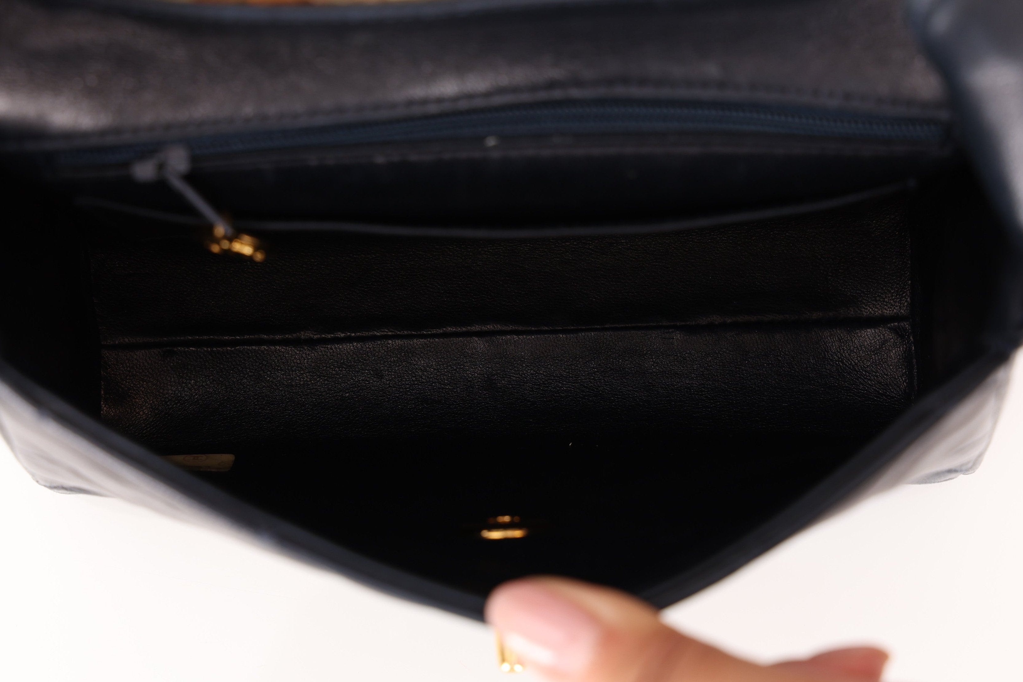 Chanel Coco Crush Shoulder Bag Black Lambskin GHW