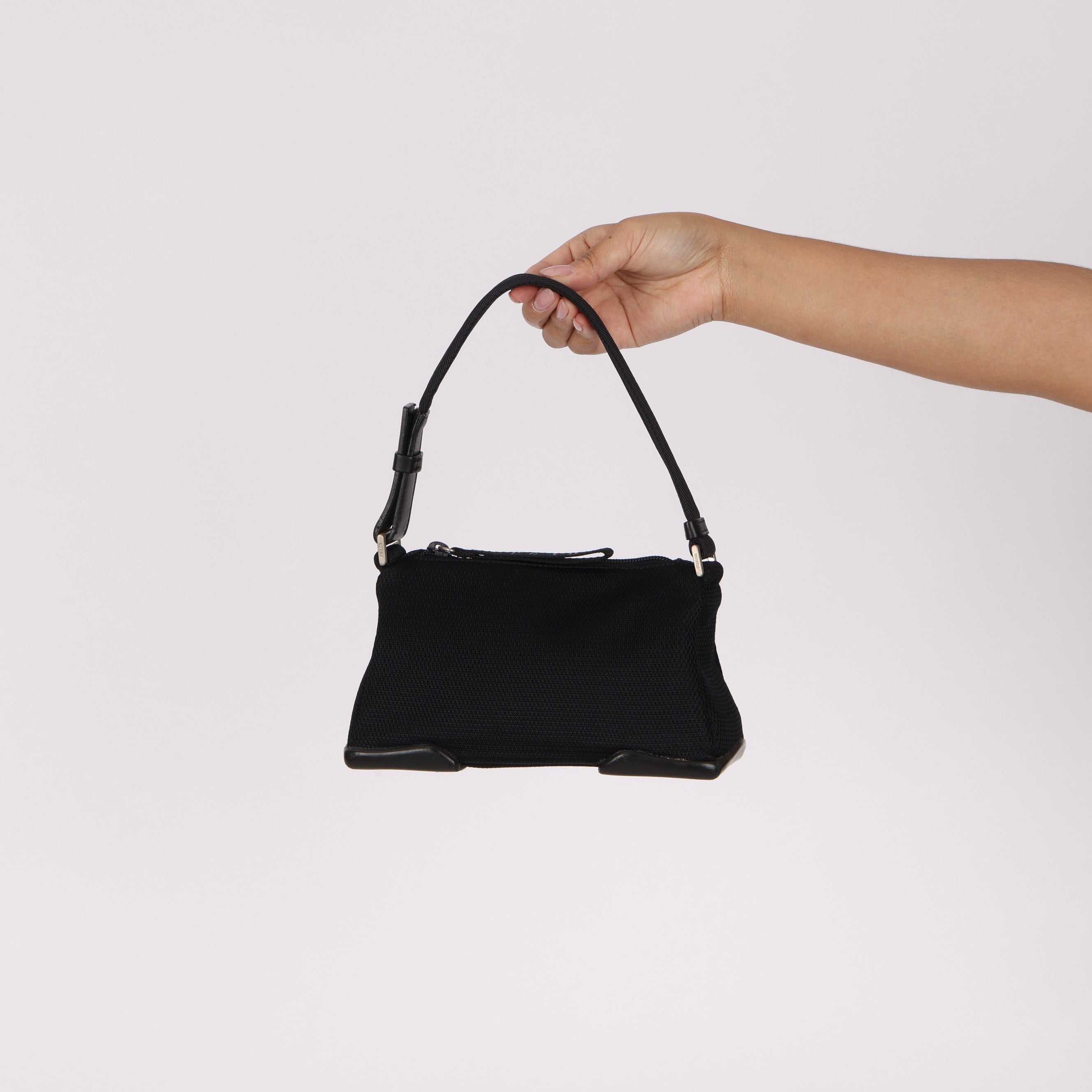 Prada Nylon Mesh Shoulder Bag