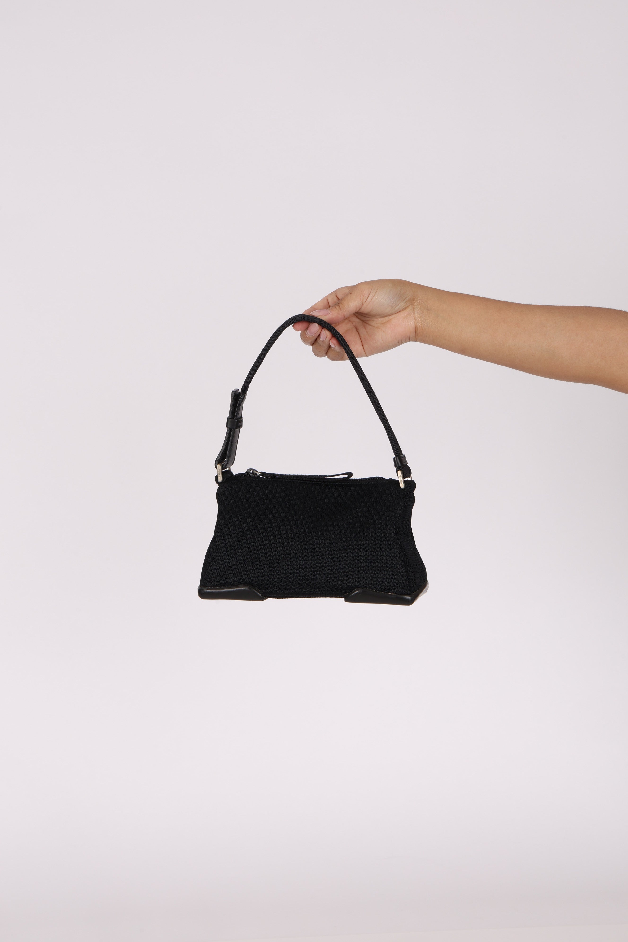 Prada Nylon Mesh Shoulder Bag