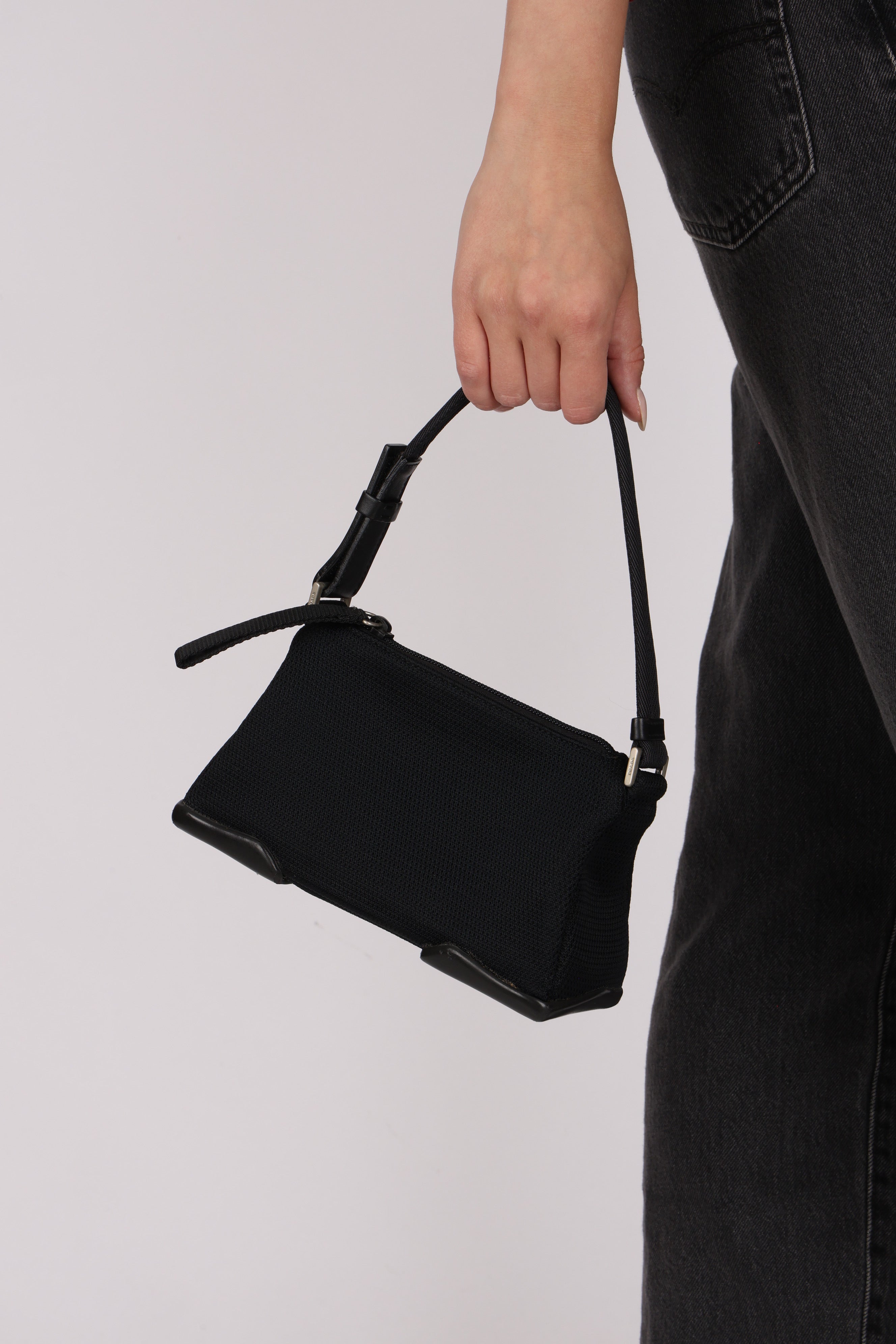 Prada Nylon Mesh Shoulder Bag
