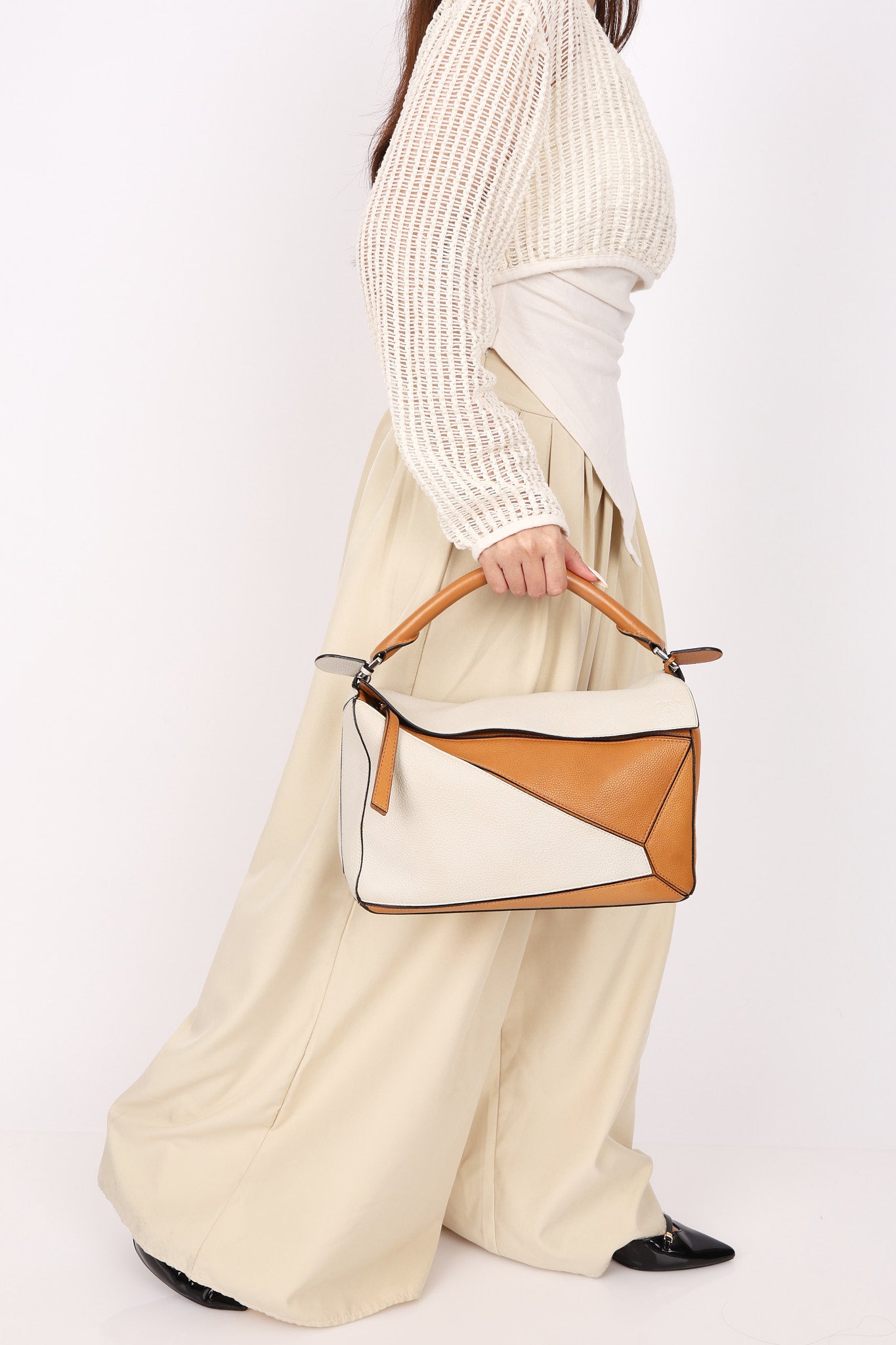 Loewe Medium Bicolor Puzzle Bag