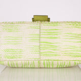 Fendi Mamma Forever Baguette Lime Green Watersnake