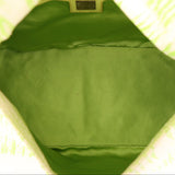 Fendi Mamma Forever Baguette Lime Green Watersnake