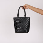 Chanel Mini Ligne Cambon Tote PM 2004 SHW