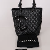Chanel Mini Ligne Cambon Tote PM 2004 SHW