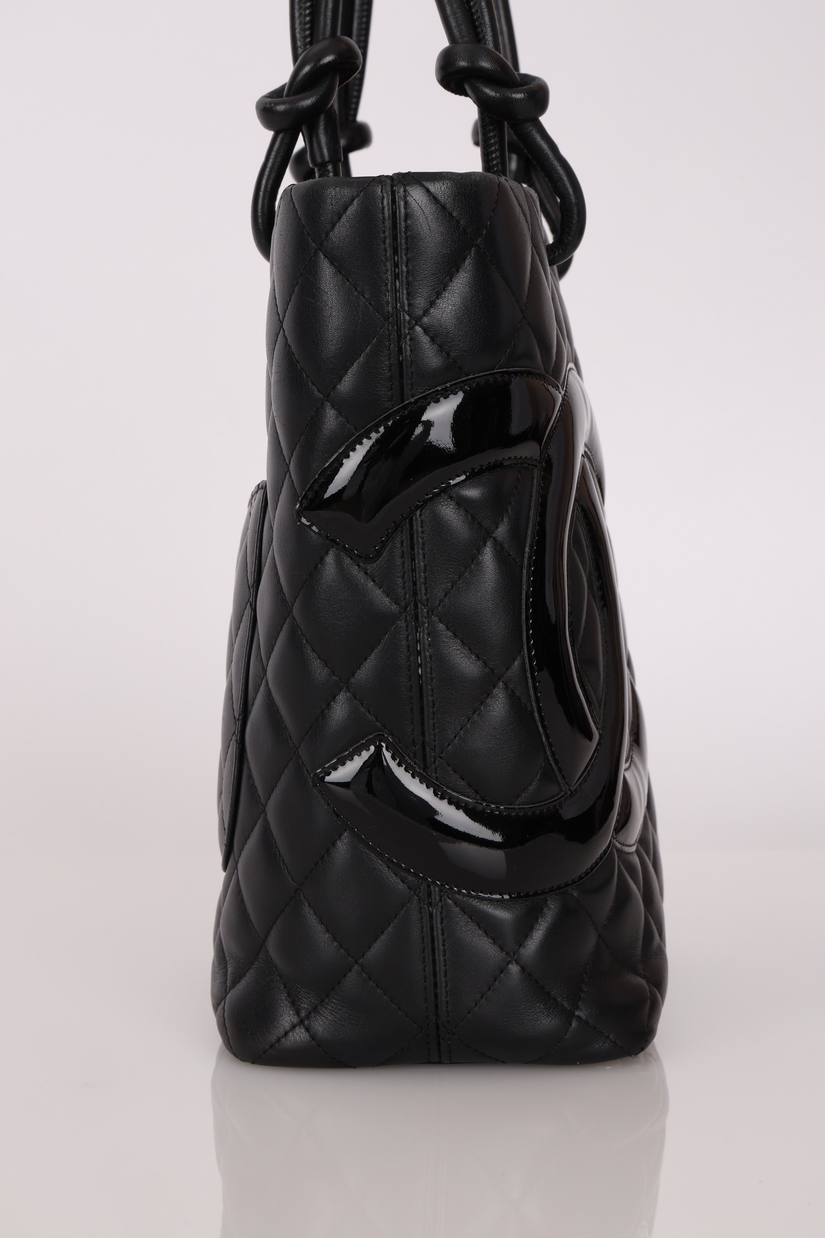 Chanel Mini Ligne Cambon Tote PM 2004 SHW