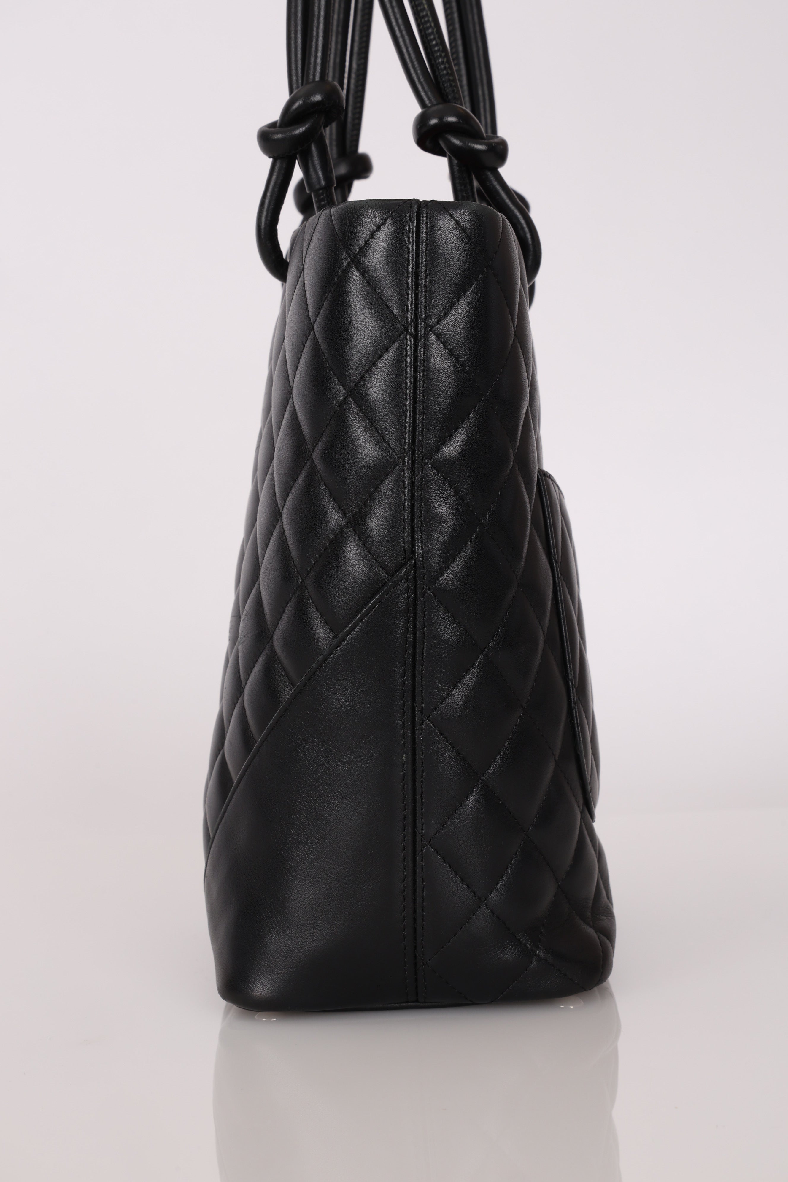 Chanel Mini Ligne Cambon Tote PM 2004 SHW