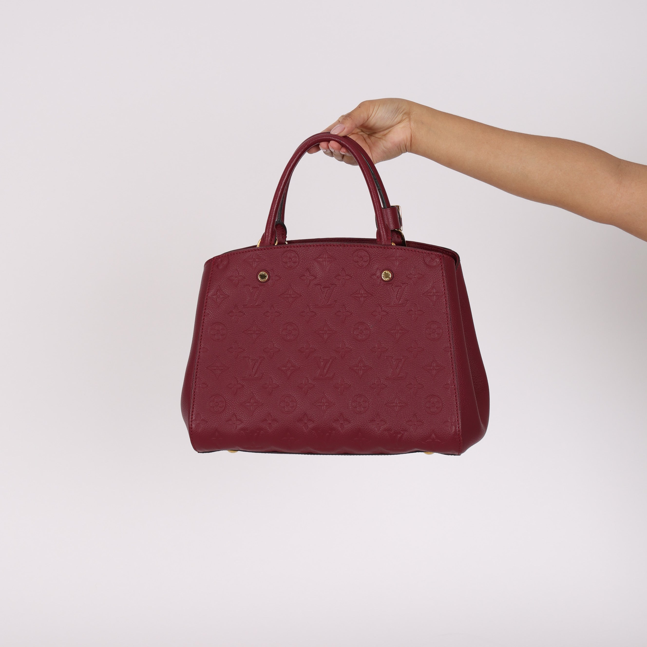 Louis Vuitton Monogram Empreinte Montaigne MM Bag