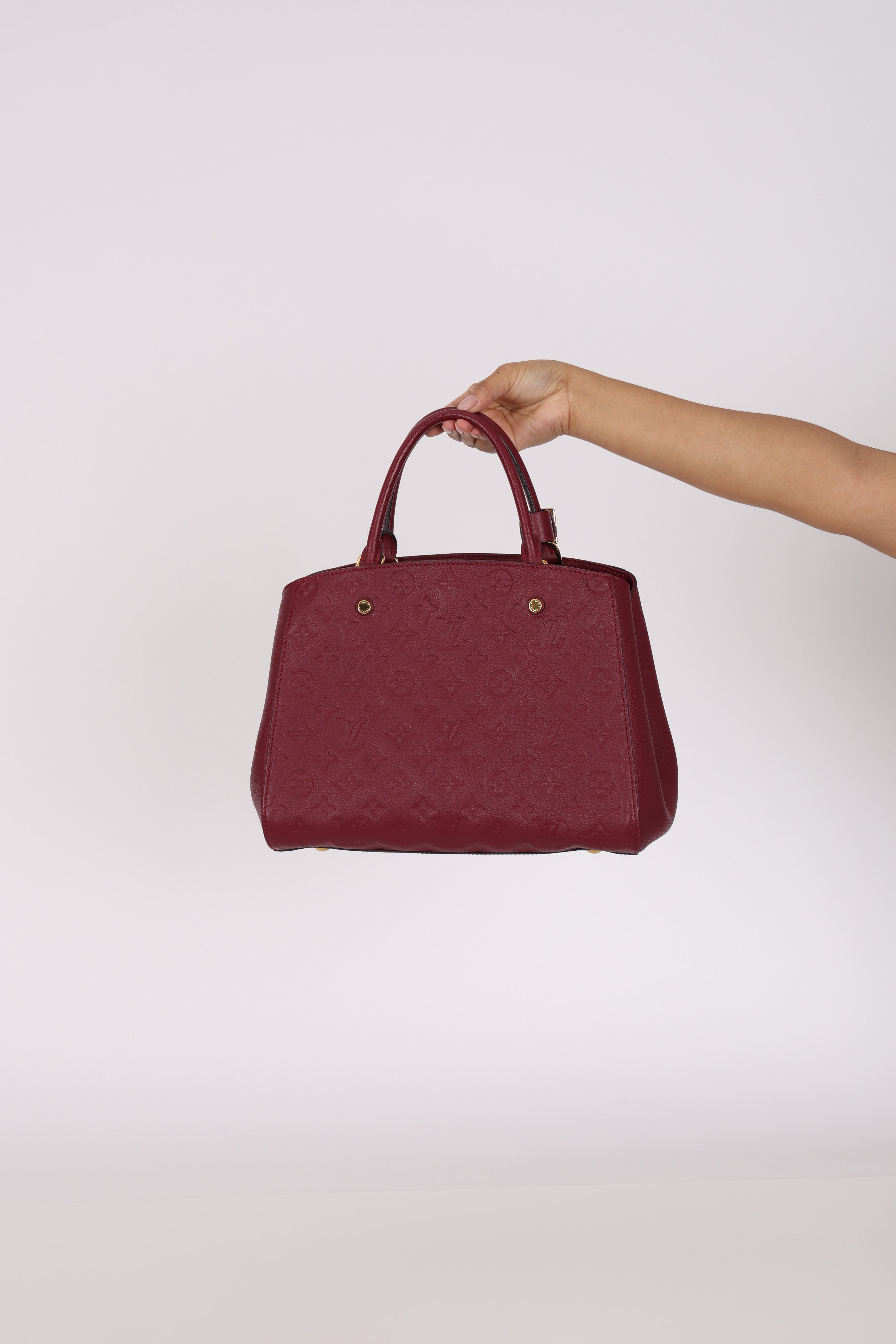 Louis Vuitton Monogram Empreinte Montaigne MM Bag