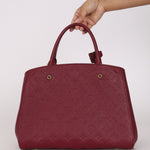 Louis Vuitton Monogram Empreinte Montaigne MM Bag